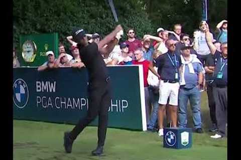 Hole in One? No, But Very Nearly | Unluckiest Golf Shot Ever! | Amazing Golf shots ⛳️🏌🏾#golf..