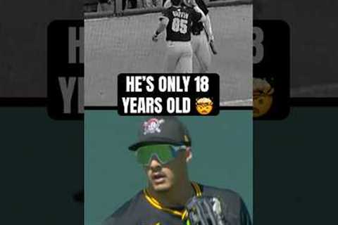 18 year old MLB player 😳