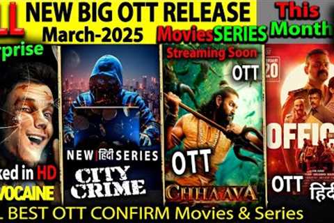 CHAAVA OTT Release Confirm March-25 l New Hindi Series Movies NovocaineHindiOTT, DenOfThieves, Crime