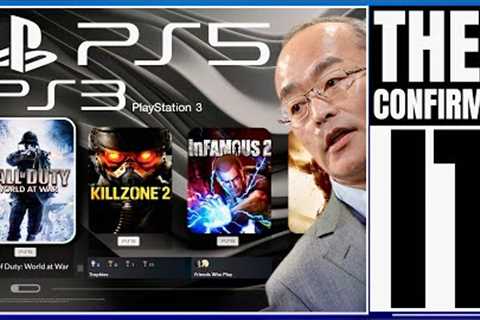 PLAYSTATION 5 - SURPRISE NEW PS3 PS5 BACKWARDS COMPATIBILITY UPDATE CONFIRMED !? / NEW SONY ANNOUNC…
