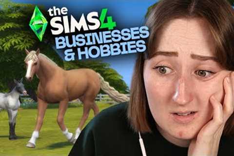 Building a PETTING ZOO in The Sims 4: Businesses &amp; Hobbies pt. 2 (Streamed 3/14/25)