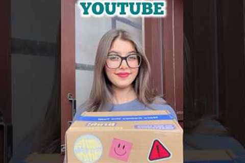 *Unboxing* Youtube Gifts🎁😍#unboxing #youtube #youtubeshorts #shorts #gift #minivlog #vlog #wow