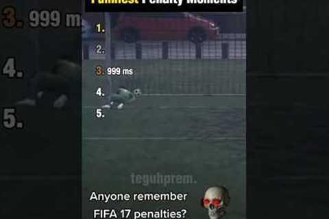 Ranking The Best Funniest Penalty Moment #fifa #eagames #football #shorts