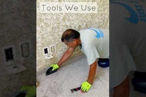 All the tools we use for carpet installation!