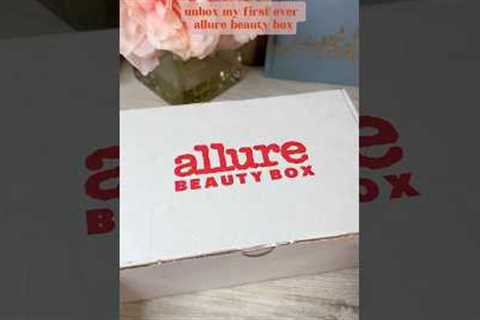 nice to meet you @allurebeautybox  #asmr #asmrsounds #beauty #minis #unboxing #satisfying #makeup