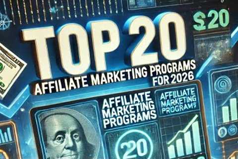 Top 20 Affiliate Programs for Beginners &amp; Experts in 2026 || Make Money Online Earn Passive..