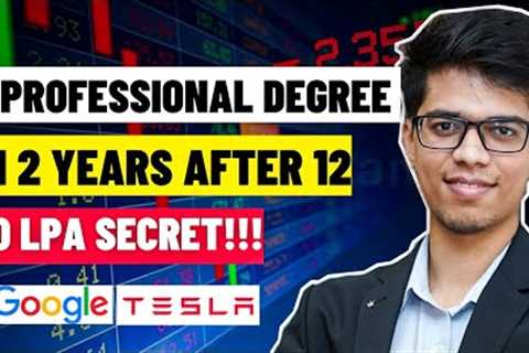 2 PROFESSIONAL DEGREE in 2 YEARS😱| 30 LPA for commerce students🔥| ACCA + MBA worth it ! ACCA| MBA