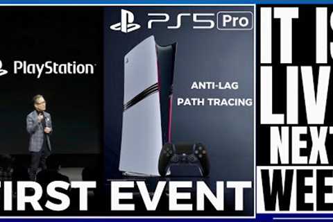 PLAYSTATION 5 - NEW BIG PS5 PRO GAME UPDATE - PATH TRACING, ANTI-LAG AND MORE ! / SONY FIRST EVENT…