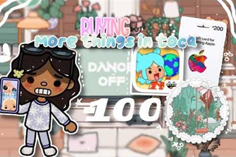 Buying things in toca*again* !!not flexing!! 🫧🐰🍡|| with voice*🎙️*||