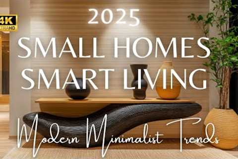 Modern Small Home Decor: 2025 Latest Modern Minimalist Furniture Trends & Stunning Color..