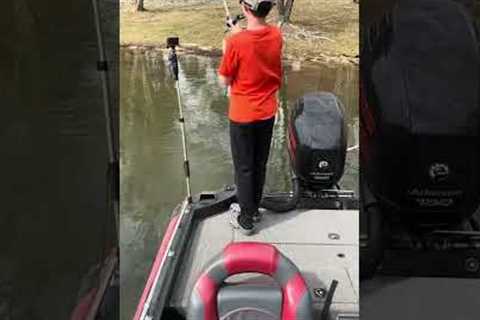Kid Catches MONSTER BASS While Sight Fishing!!!
