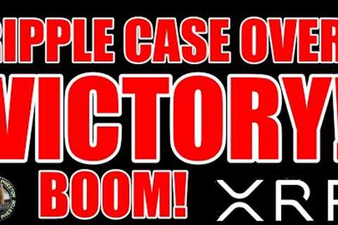 🚨XRP VICTORY!🚨Ripple CEO: SEC CASE OVER!