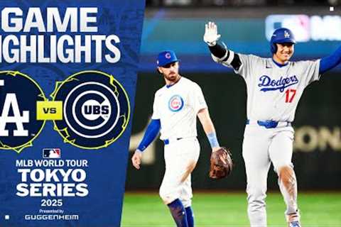 Dodgers vs. Cubs Tokyo Series Game Highlights (3/18/25) | MLB Highlights