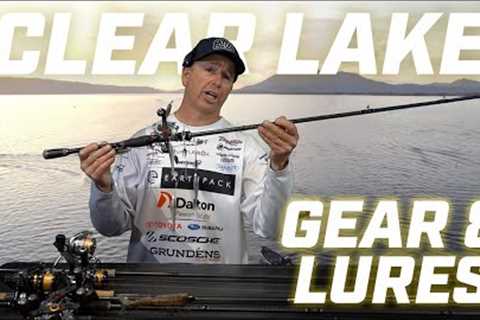 WON BASS: Gear &amp; Lure Choices for Fishing Clear Lake with Todd Kline