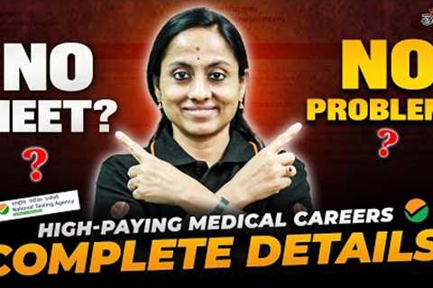 Medical Career Without NEET! 🩺 Top PCB Career Options Revealed 🔥 | Degree That Pays Itself!
