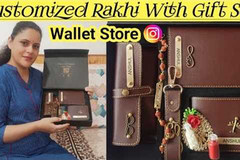 Wallet Store Review Best Gift for Brother with customized Rakhi |Gifting option for Husband..