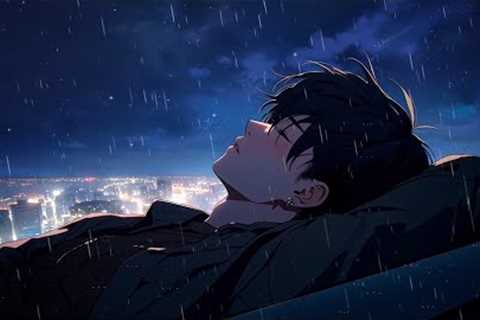 Fall Asleep QUICKLY😪Relaxing Music with Gentle Rain Sounds Reduce Stress and Improve Sleep Problems