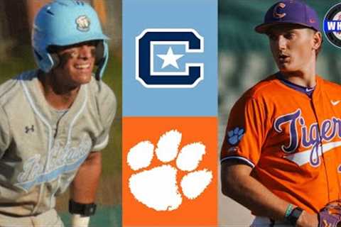 The Citadel vs #7 Clemson | 2025 College Baseball Highlights
