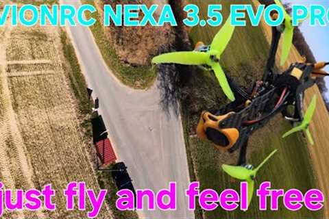 FPV Drone Flight - AVIONRC NEXA 3.5 EVO PRO - DJI O4 Pro - super windy but wonderful sunshine #fpv