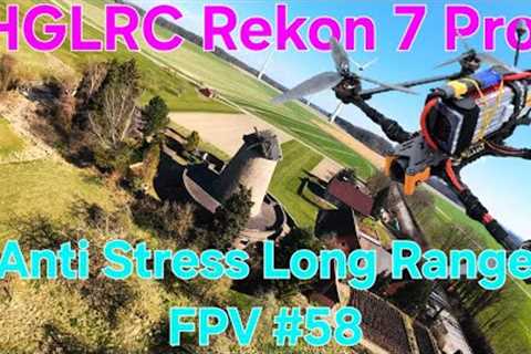 FPV Drone Long Range Flight - HGLRC Rekon 7 Pro - DJI O4 Pro - it's time again #longrangefpv #sendit