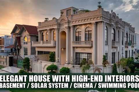 A True Work of Art! Elegant House with High-End Interiors by Ayaz Malik DHA Phase 6, Lahore