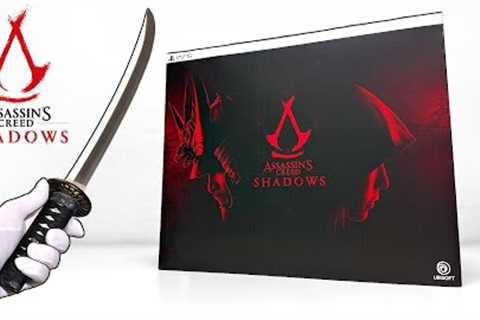 This Collector's Edition Surprised Me! Unboxing ASSASSIN'S CREED SHADOWS $750 YASUKE HELMET