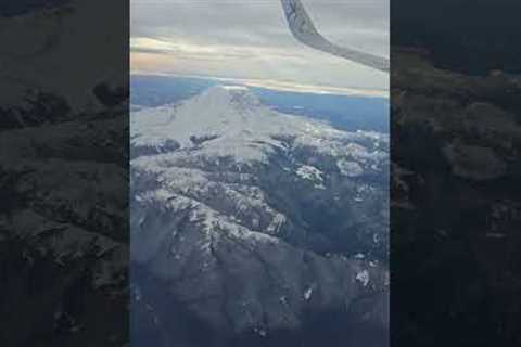 This is Mount Rainier on an s24 ultra from an airplane. Thoughts?#adventure #photography #beautiful