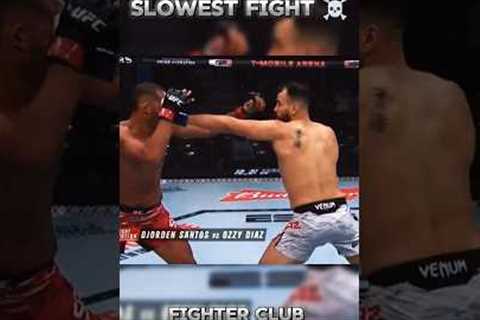 SLOWEST FIGHT ☠️ #shorts #trending #viralshorts #ytshorts #ufc #mma #knockout