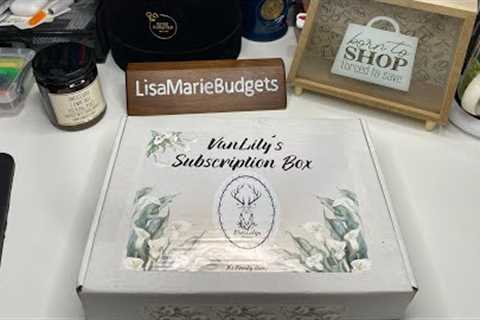 ⁠UNBOXING the @VanLilysStickers Monthly Subscription Box