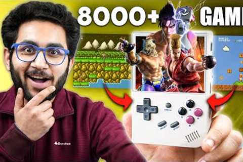 Handheld Retro Emulator Gaming Console With Dual OS : Anbernic RG35XX