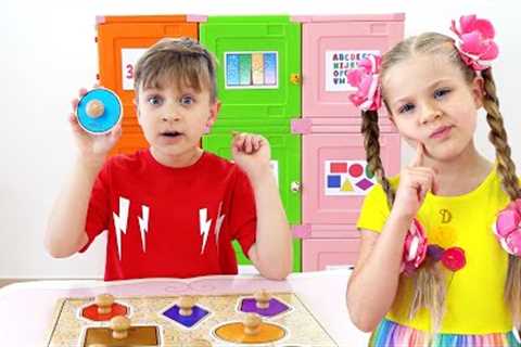 Diana and Roma Logic Games and Activities / Collection of educational videos for children