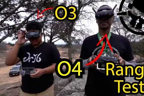 DJI 03 vs 04 Pro Range Testing - FEAT. Cricket FPV &amp; BubbyFPV