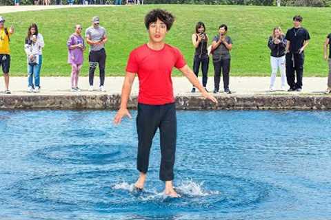 Walking on Water Prank!