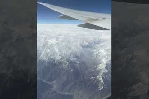 Beautiful Snow Mountain at Himalayas #flightviews