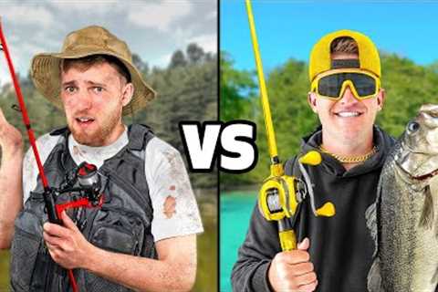 Rookie vs Pro Fishing Challenge! (PB BASS)