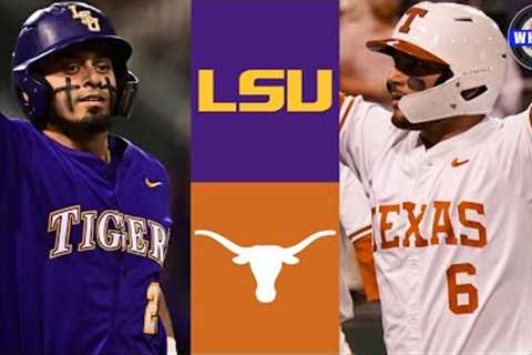 #2 LSU vs #8 Texas (G1) | 2025 College Baseball Highlights