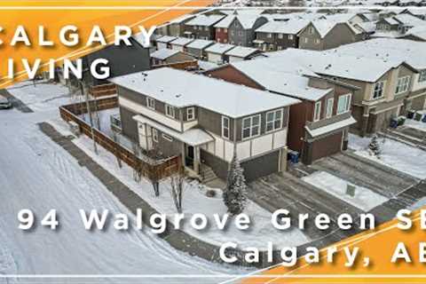 Calgary Real Estate Property Video Tour Production - 94 Walgrove Green SE