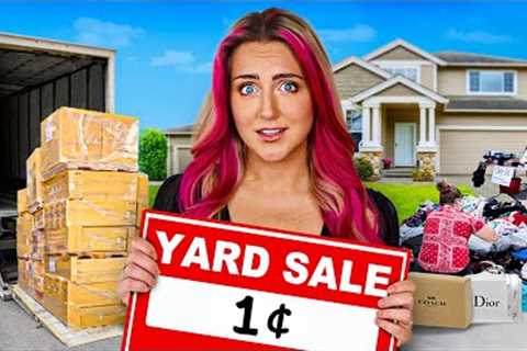 I Opened a $0.01 Yard Sale of LOST CARGO