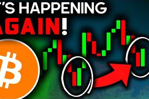 BITCOIN WARNING: IT'S HAPPENING AGAIN (Buy Soon)!! Bitcoin News Today &amp; Bitcoin Price..