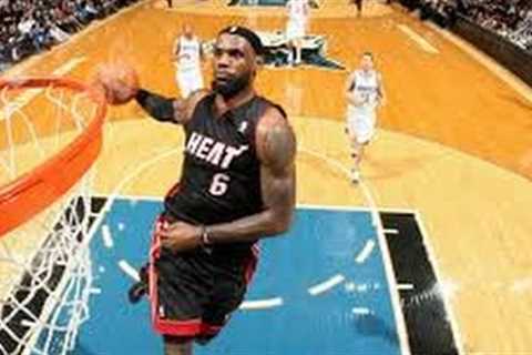 LeBron James - Absolutely All Slam Dunks /HD/