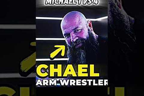😱When a pro armwrestler fights regular people | 1v4 Challenge #armwrestling #sports #trending