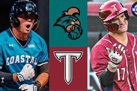#24 Coastal Carolina vs #25 Troy (Great Game!) | 2025 College Baseball Highlights