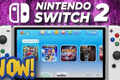 Nintendo switch 2 Specs Have LEAKED! + HUGE Switch 2 Report Drops!