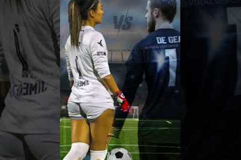 Women's football 😬 vs MEN'S football 🤯 #shorts #football #soccer #futbol