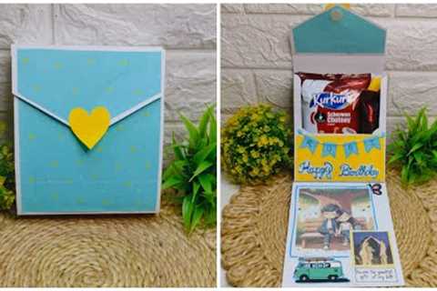 Easy Unique Birthday Gift Box Idea | How To Make|DIY Handmade Gift idea| Easy Paper Box Tutorial
