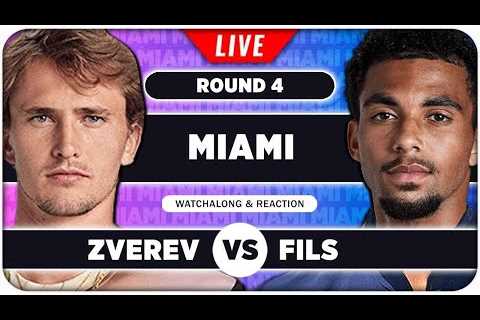 ZVEREV vs FILS • ATP Miami 2025 • LIVE Tennis Watchalong