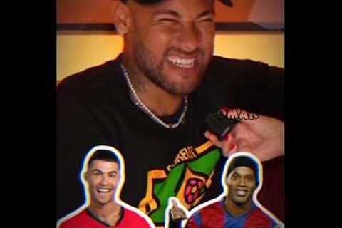 Neymar chose Ronaldo #football #funny #fyp #cr7
