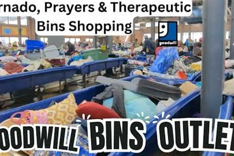 GOODWILL OUTLET BINS: Therapeutic Bins Shopping - Thankful for Viewers - Thrift with Me - Huge Haul