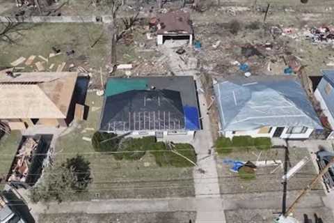 Tornado cleanup now getting underway in Gary