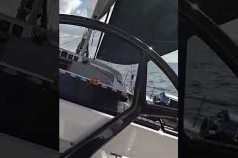 'We've got a good angle, a heel on' #boattrip #yachtlife #yachtinglifestyle #sailingadventures